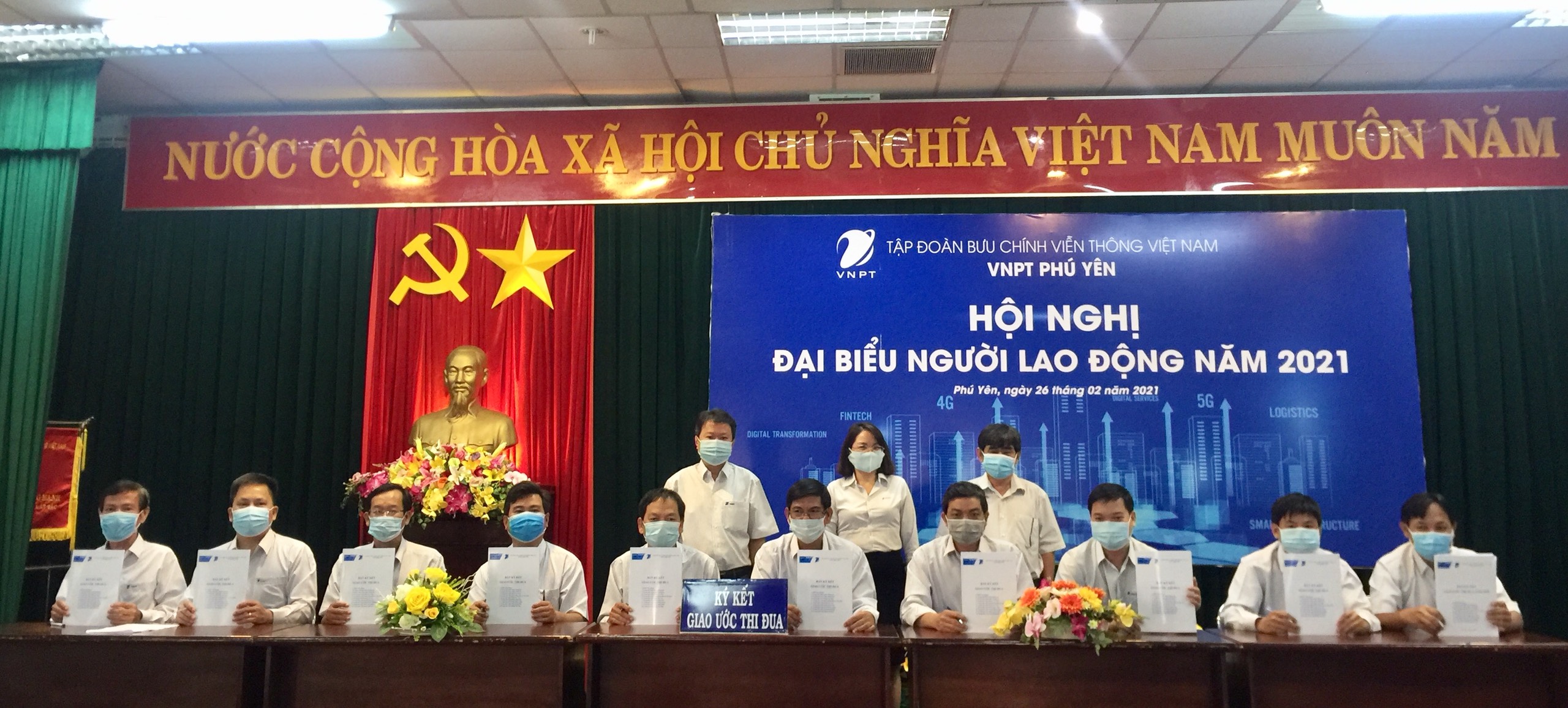 VNPT Phú Yên tổ chức Hội nghị đại biểu người lao động năm 2021 VNPT Phú Yên tổ chức Hội nghị đại biểu người lao động năm 2021
